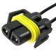 Range Rover L322 2010 H11 Fog Light Connectors PAIR