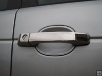 Door Handle Covers - Polished Stainless