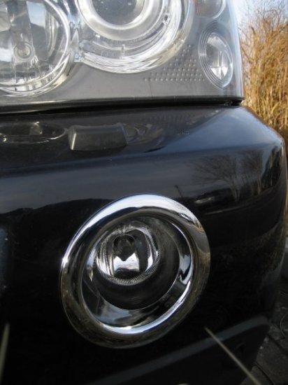 Front Fog Lamp Bezels ( complete bumper insert ) - Click Image to Close