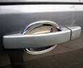 Range Rover Sport Door Handle Scuff Plates - Chrome ABS