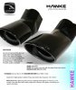 Hawke exhaust tips Sport Black Chrome