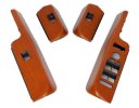 Window Switch Surrounds - Cherry RHD (4pcs)