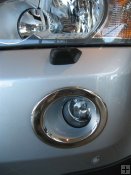 Fog Light Surrounds STAINLESS STEEL