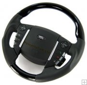 Range Rover Sport 2010 Steering Wheel - Black Piano + Chunky Gri