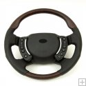 Steering Wheel - Burr Walnut SPORT Grip HEATED