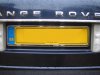 Number Plate Surround CHROME
