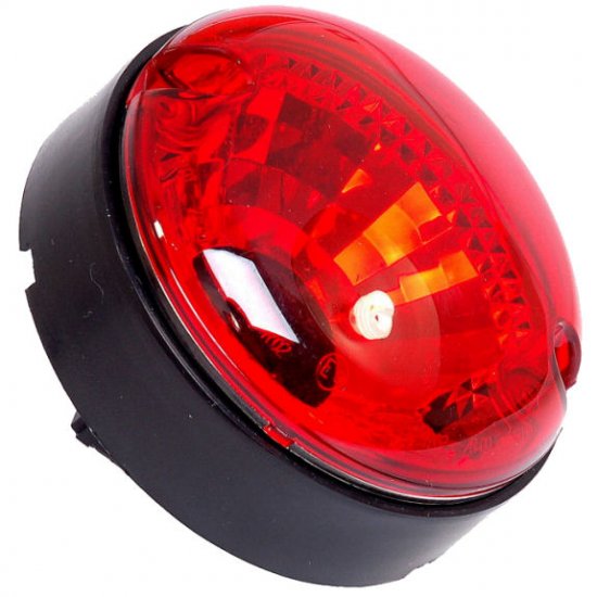 Crystal Lens RED NAS style Fog Light - Click Image to Close