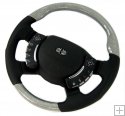 Range Rover L322 Heated Steering Wheel - Silver Carbon - Sport G