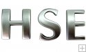 Lettering H S E - SILVER