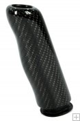 Hand Brake Grip - Black Carbon Fibre (no logo)