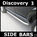 Landrover Discovery 3 and 4 Chrome Side Bars
