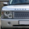 Grille Kit with SUPERCHARGED Mesh SILVER/GREY ( Square type )