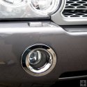Range Rover L322 Chrome Fog Lamp Surrounds 06 on ( Chromed ABS )