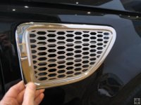 Chrome Mesh Side Vent Covers