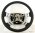Range Rover L322 Steering Wheel SOFT BLACK LEATHER+CHROME SPOKES