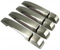 Range Rover L322 Door Handle Covers - Brushed Stainless ( 8pc no