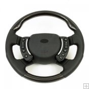 Steering Wheel CARBON FIBRE BLACK (SPORTS GRIP)