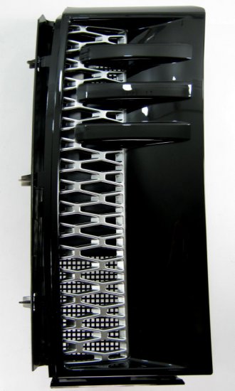 Gloss Black triple side wing vent air intake grilles for Range R - Click Image to Close