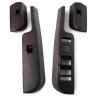 Window Switch Surrounds - Burr Walnut RHD (4pcs) No Mirror Park