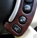 Range Rover L322 Steering control facia kit - Burr Walnut