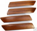 Interior Door Pull Kit - Straight Grain Walnut