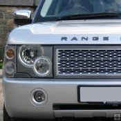 Grille Kit with SUPERCHARGED Mesh SILVER/GREY ( Square type )