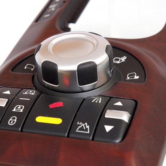 Range Rover L322 Gear Selector Surround - Burr Walnut (Late Type - Click Image to Close