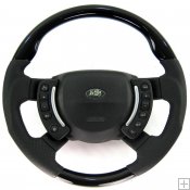 RR L322 Non-Heated Steering Wheel BLACK PIANO - Sports Grip