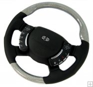 Range Rover L322 Heated Steering Wheel - Silver Carbon - Sport G