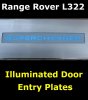 Range Rover Vogue L322 Illuminated Sill Plate Kit SUPERCHARGED