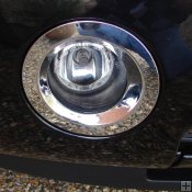 Chrome Fog Lamp Bezels (complete bumper inserts)