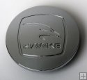 Hawke chrome metal wheel centre