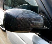 Landrover Freelander 2 full mirror covers - Carbon Effect