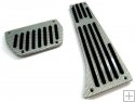 Range Rover L322 Silver Carbon Fibre pedal kit ( Brake & Acceler