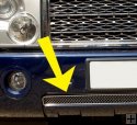 Lower Mesh Grille - Stainless Steel