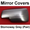 Landrover Discovery 3 FULL Mirror Covers - Stornoway Grey
