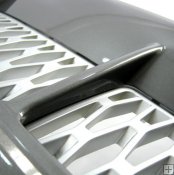 Range Rover L322 Supercharged Vent Assemblies - SILVER & GREY (g