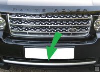 Range Rover L322 2010 Front Bumper Trim - "Titanium"