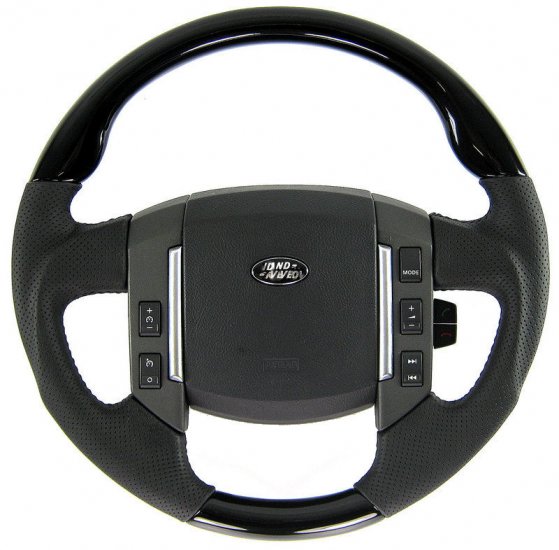 Range Rover Sport Steering Wheel - Sport grip - Black Piano - Pe - Click Image to Close
