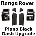 6pc Dash Upgrade Kit BLACK PIANO (Without Courtesy Light)