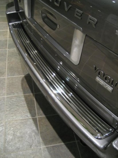 Rear Bumper Cover CHROME - Click Image to Close