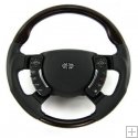 Range Rover L322 Steering Wheel - Burr Walnut Heated + Perforate