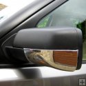 Landrover Discovery 3 Chrome Mirror Covers - Bottom Half Covers