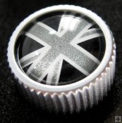 Genuine Range Rover "Union Jack" Dust Valve Caps.