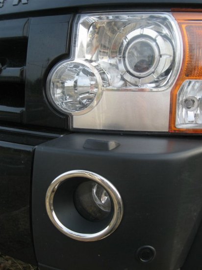 Chrome Front Fog Lamp Surrounds - Click Image to Close