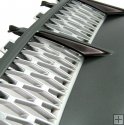 Range Rover L322 Supercharged Vent Assemblies - SILVER & GREY (m