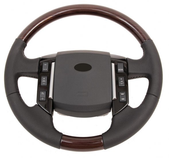Steering Wheel ZEBRANO WOOD - Click Image to Close