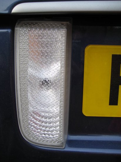 Range Rover L322 reversing light LH - Click Image to Close
