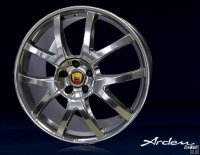 Arden Dakar - Monoblock Rim with Tires(Polished)