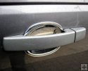 Land Rover Freelander 2 Door Handle Scuff Plate - Chrome ABS